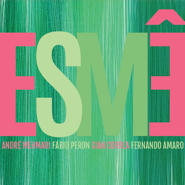Capa do álbum Esmê, com Gian Correa, André Mehmari, Fábio Peron e Fernando Amaro